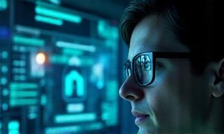 Expert analyzing data security for nonprofit