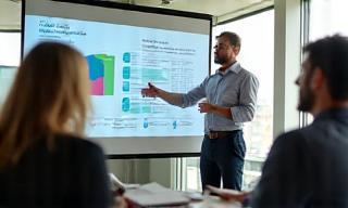 Consultant discussing strategy with nonprofit leaders